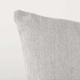 Ash Gray Basket Weave Accent Throw Pillow - Homeroots - Flyclothing LLC