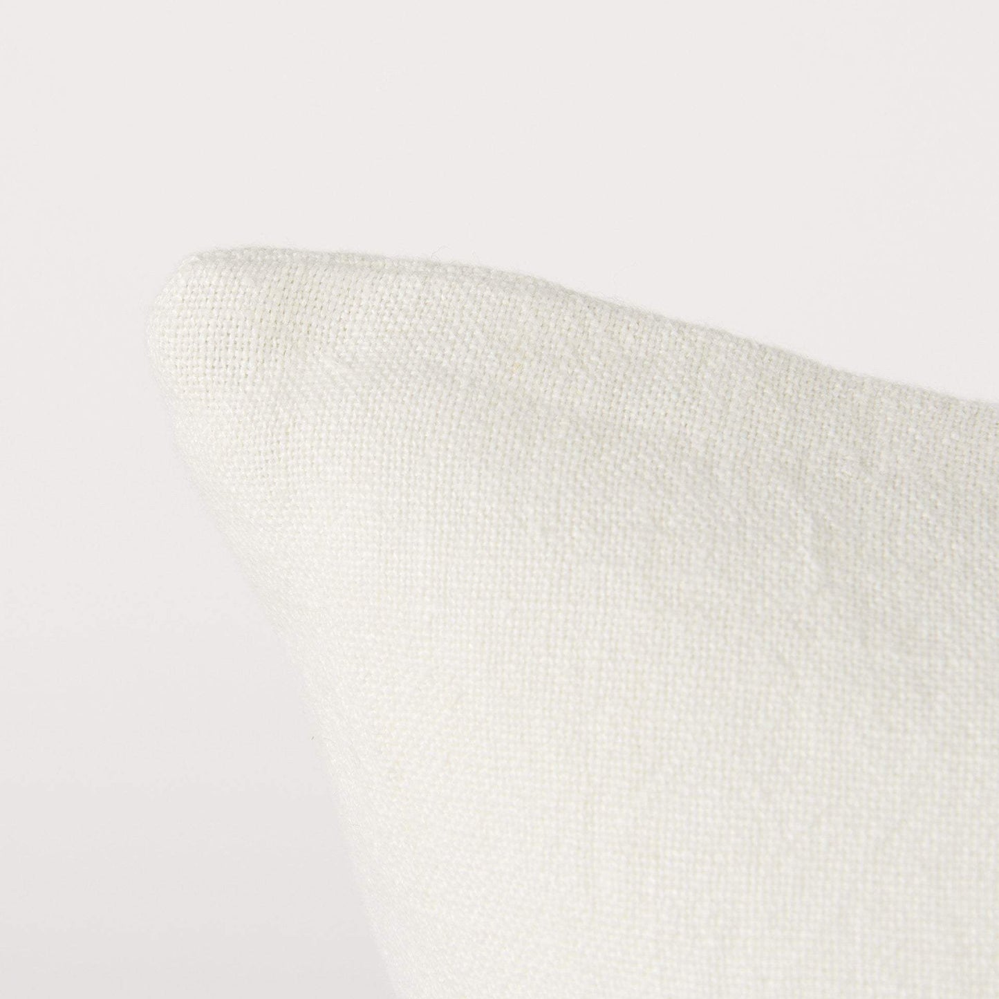 Off White Pillow Cover With Ash Gray Stripes - Homeroots - Flyclothing LLC