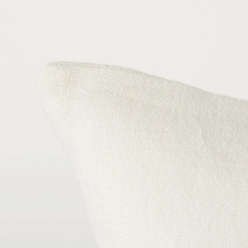 Off White Pillow Cover With Ash Gray Stripes - Homeroots - Flyclothing LLC