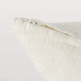 Off White Pillow Cover With Ash Gray Stripes - Homeroots - Flyclothing LLC