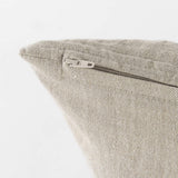 Beige And Black Plaid Pattern Lumbar Throw Pillow Cover - Homeroots - Flyclothing LLC