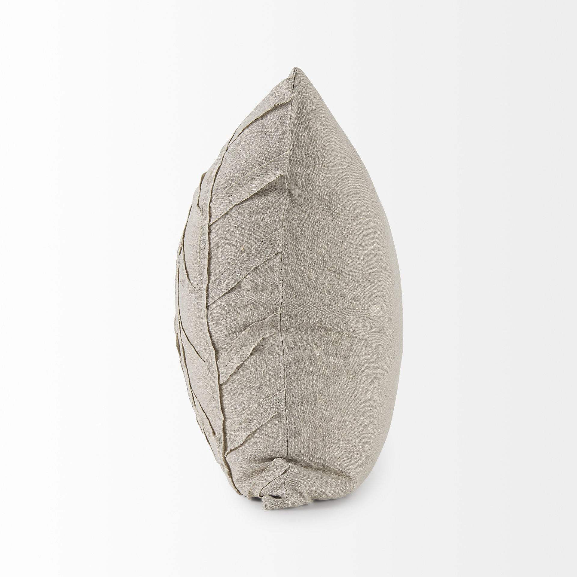 Light Gray Chevron Textured Pillow Cover - Homeroots - Flyclothing LLC