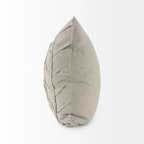 Light Gray Chevron Textured Pillow Cover - Homeroots