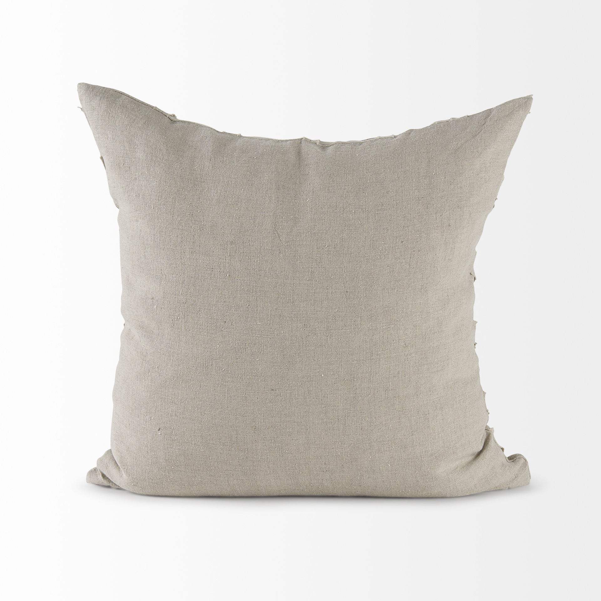 Light Gray Chevron Textured Pillow Cover - Homeroots - Flyclothing LLC