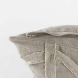 Light Gray Chevron Textured Pillow Cover - Homeroots - Flyclothing LLC