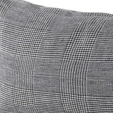 White And Black Pattern Lumbar Throw Pillow Cover - Homeroots - Flyclothing LLC