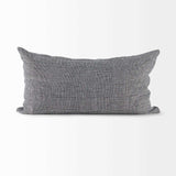 White And Black Pattern Lumbar Throw Pillow Cover - Homeroots - Flyclothing LLC