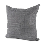 White And Black Pattern Throw Pillow Cover - Homeroots