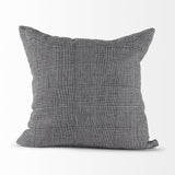 White And Black Pattern Throw Pillow Cover - Homeroots