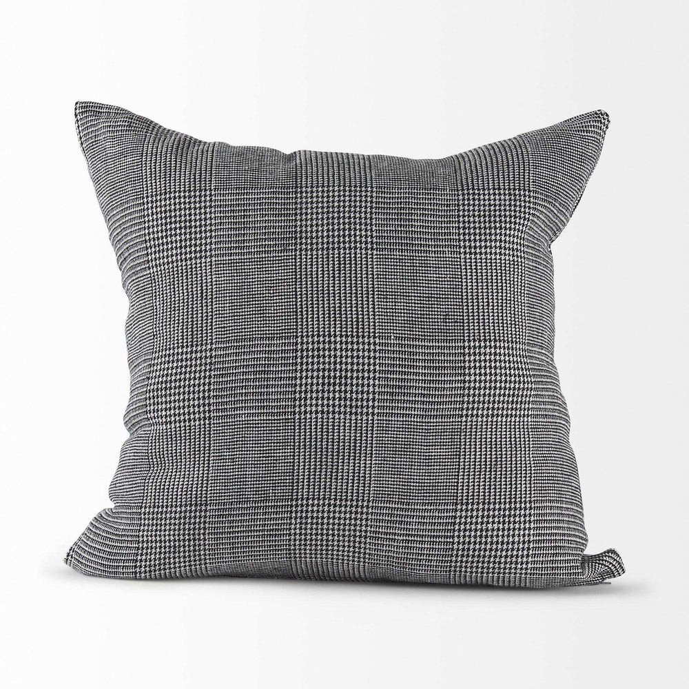 White And Black Pattern Throw Pillow Cover - Homeroots - Flyclothing LLC