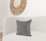 White And Black Pattern Throw Pillow Cover - Homeroots - Flyclothing LLC