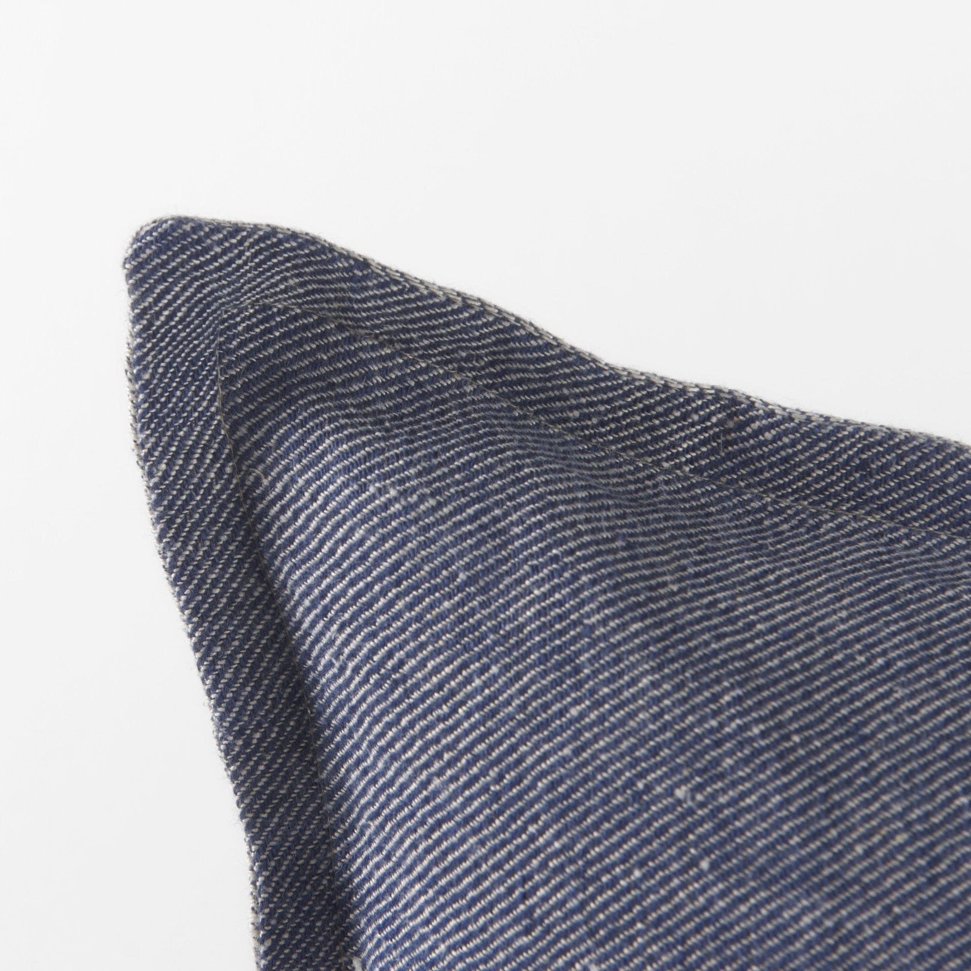 Gray And Blue Color Block Lumbar Pillow Cover - Homeroots