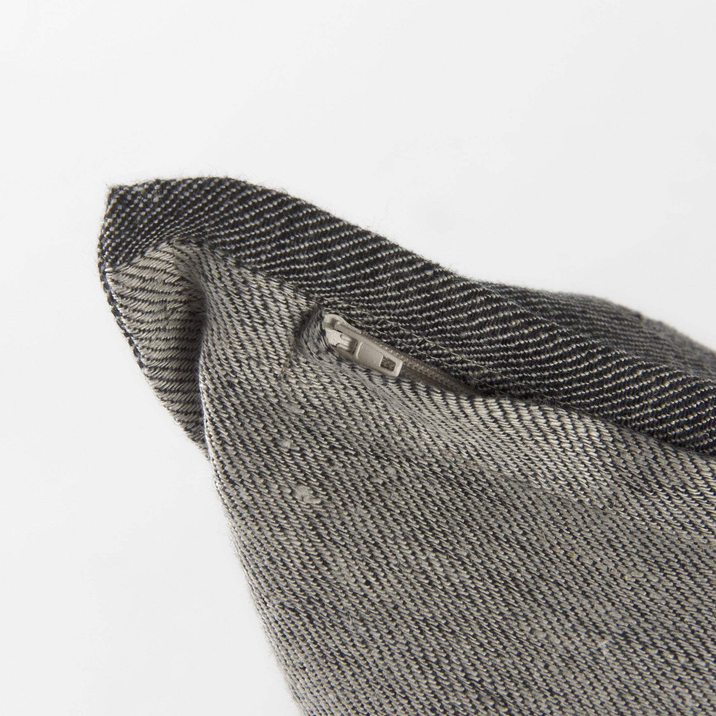 Light And Dark Gray Lumbar Throw Pillow Cover - Homeroots - Flyclothing LLC