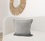 Light And Dark Gray Cushion Cover - Homeroots