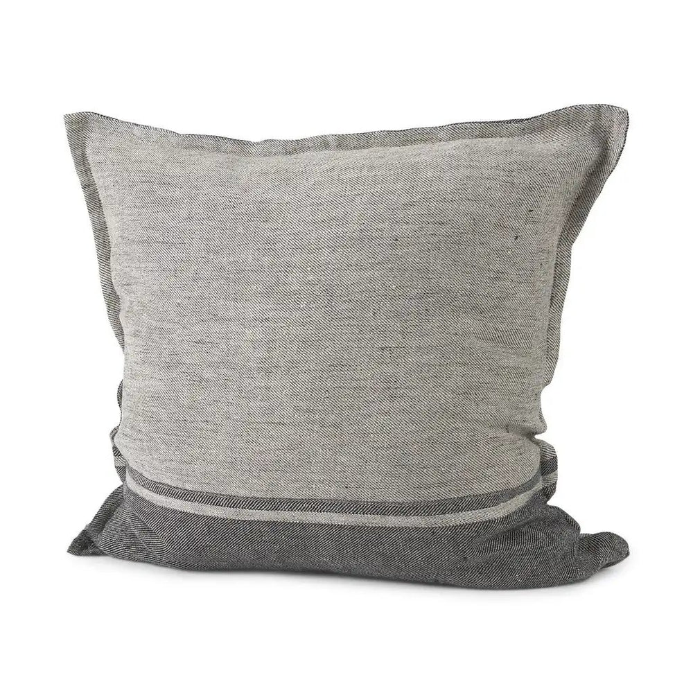 Light And Dark Gray Cushion Cover - Homeroots