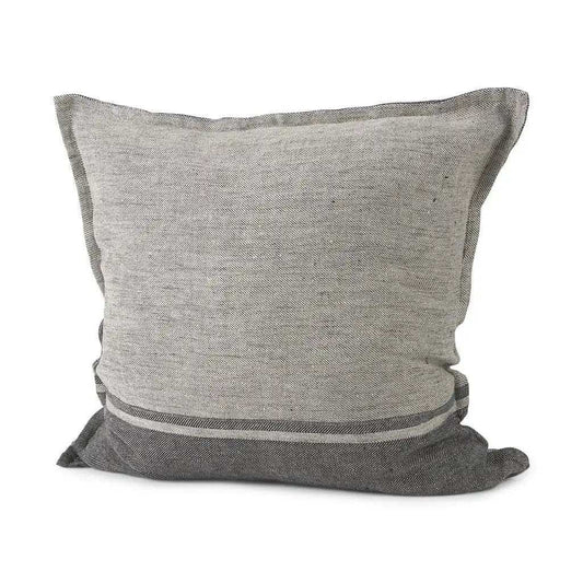 Light And Dark Gray Cushion Cover - Homeroots - Flyclothing LLC