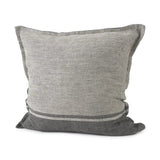Light And Dark Gray Cushion Cover - Homeroots