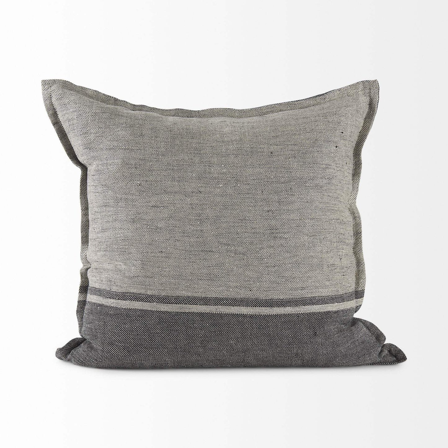 Light And Dark Gray Cushion Cover - Homeroots - Flyclothing LLC