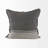 Light And Dark Gray Cushion Cover - Homeroots - Flyclothing LLC