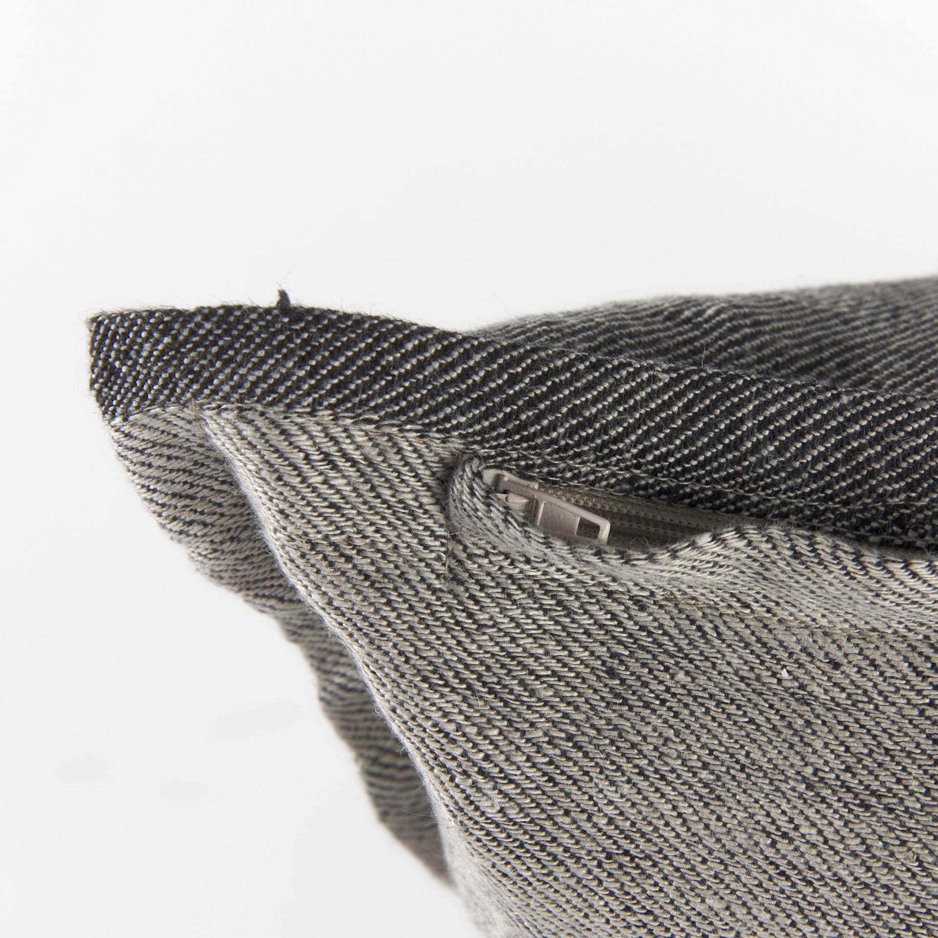 Light And Dark Gray Cushion Cover - Homeroots - Flyclothing LLC