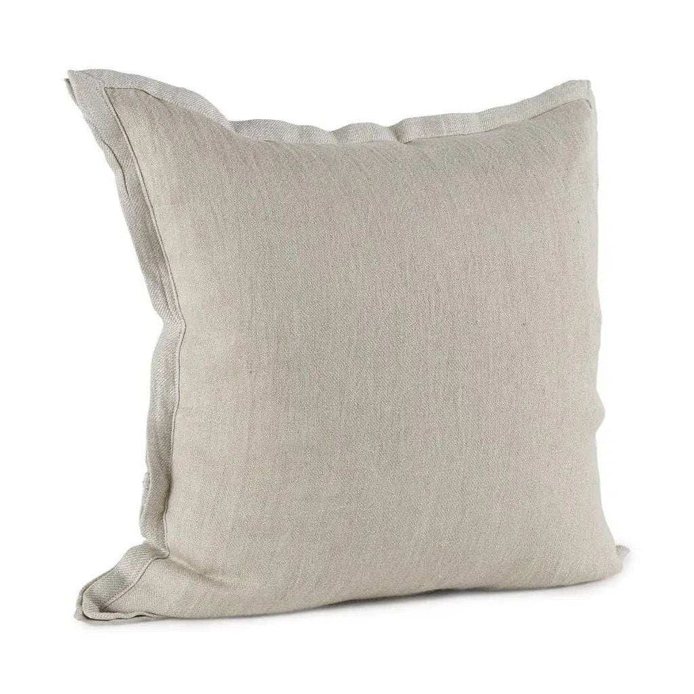 Cream Bordered Pillow Cover - Homeroots - Flyclothing LLC