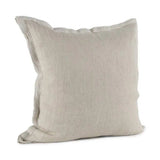 Cream Bordered Pillow Cover - Homeroots - Flyclothing LLC