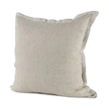 Cream Bordered Pillow Cover - Homeroots
