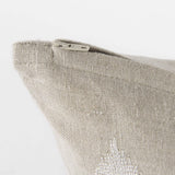 Beige And White Patterned Pillow Cover - Homeroots - Flyclothing LLC