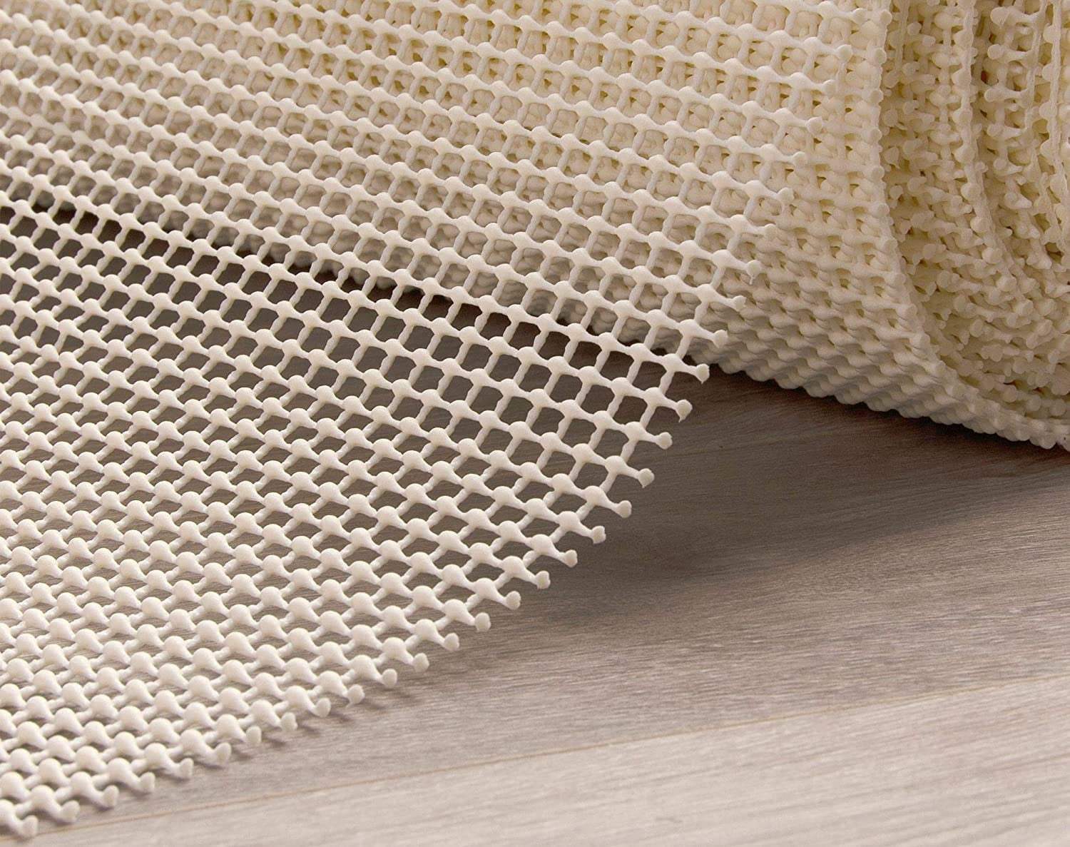 4' X 6' Ivory Queen's Supreme Non Slip Rug Pad - Homeroots - Flyclothing LLC