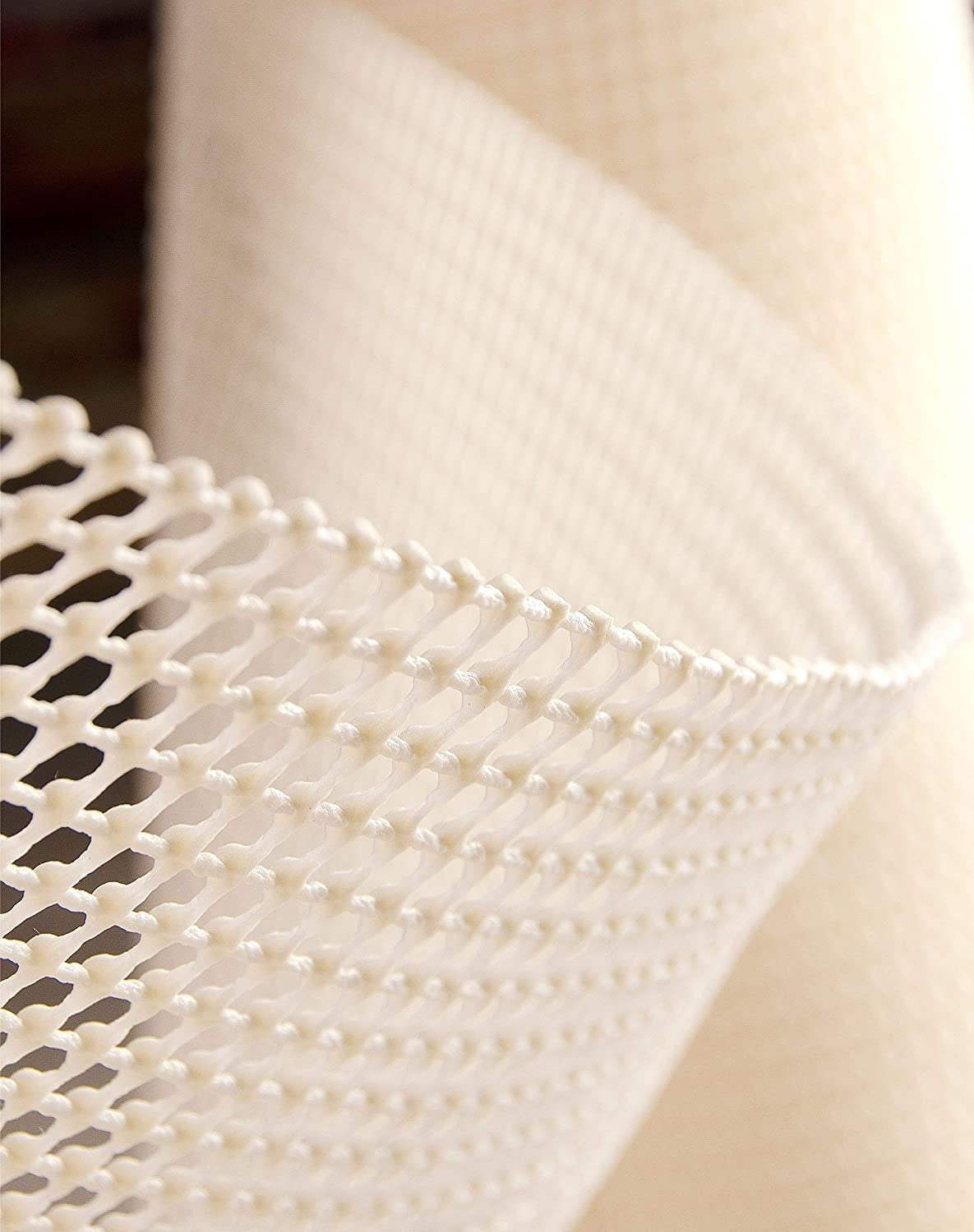 7' X 10' Ivory Queen's Supreme Non Slip Rug Pad - Homeroots - Flyclothing LLC