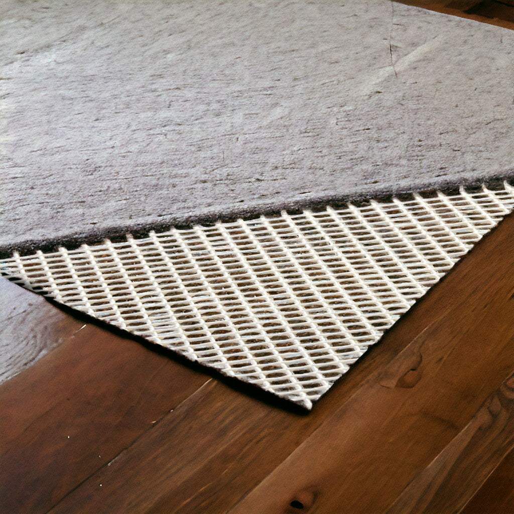 8' X 11' Ivory Queen's Supreme Non Slip Rug Pad - Homeroots - Flyclothing LLC