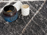 3' X 5' Gray Modern Distressed Lines Area Rug - Homeroots - Flyclothing LLC