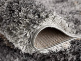 3' X 5' Gray Modern Distressed Lines Area Rug - Homeroots