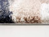 4' X 6' Gray And Black Strokes Area Rug - Homeroots