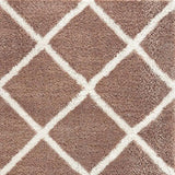 3' X 5' Beige Geometric Area Rug - Homeroots