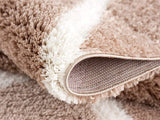 5' X 8' Beige Geometric Area Rug - Homeroots - Flyclothing LLC
