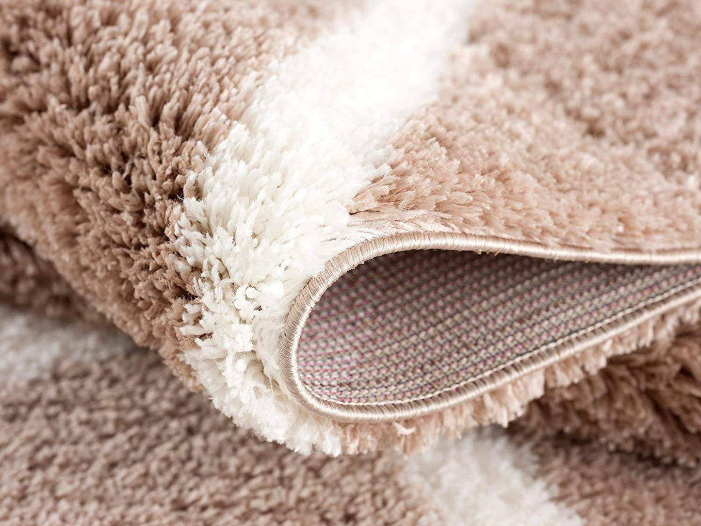 8' X 11' Beige Geometric Area Rug - Homeroots - Flyclothing LLC