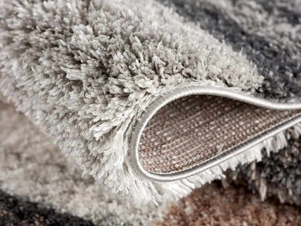 4' X 6' Beige Modern Blocks Area Rug - Homeroots - Flyclothing LLC