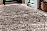 5' X 8' Ivory And Brown Retro Mod Area Rug - Homeroots - Flyclothing LLC
