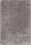 4' X 6' Gray Modern Solid Shag Area Rug - Homeroots - Flyclothing LLC