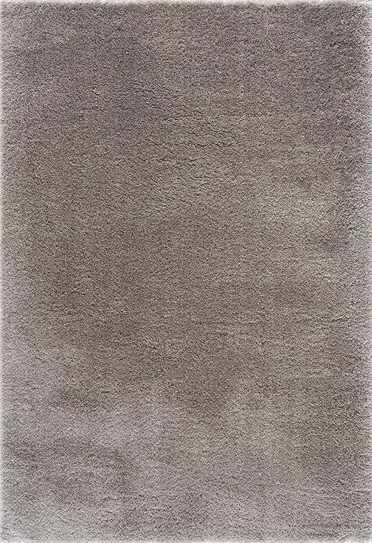 5' X 8' Gray Modern Solid Shag Area Rug - Homeroots - Flyclothing LLC