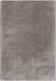 8' X 11' Gray Modern Solid Shag Area Rug - Homeroots
