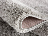 8' X 11' Gray Modern Solid Shag Area Rug - Homeroots