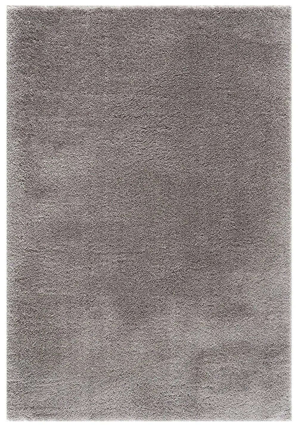 3' X 5' Ivory Modern Solid Shag Area Rug - Homeroots