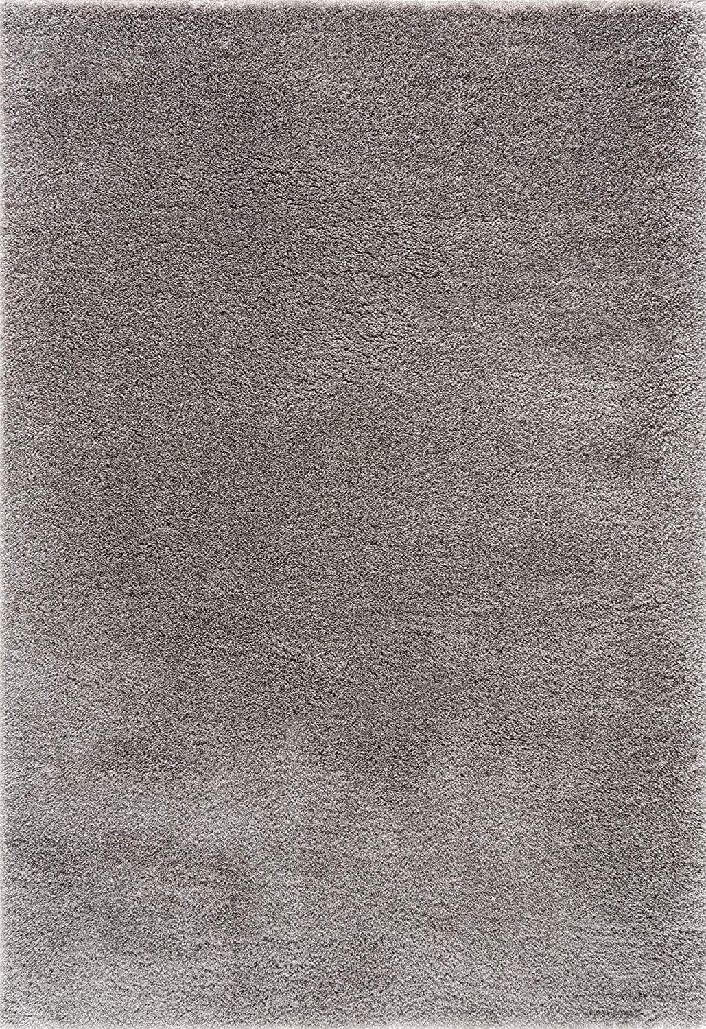 4' X 6' Ivory Modern Solid Shag Area Rug - Homeroots - Flyclothing LLC