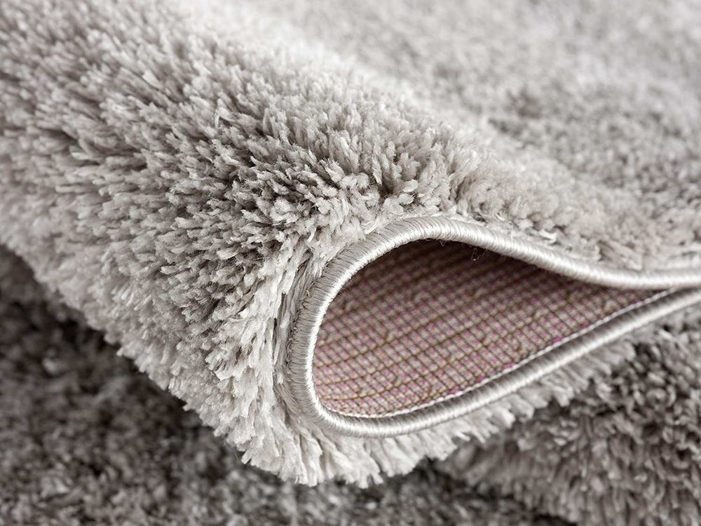 5' X 8' Ivory Modern Solid Shag Area Rug - Homeroots - Flyclothing LLC