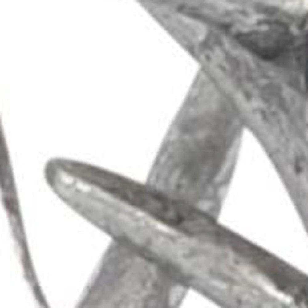 Silver Resin Antler Shaped Sculpture - Homeroots - Flyclothing LLC