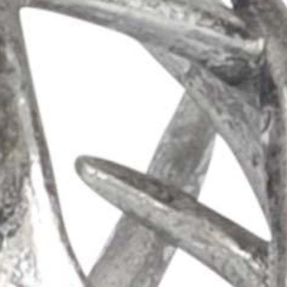 Silver Resin Antler Shaped Sculpture - Homeroots - Flyclothing LLC