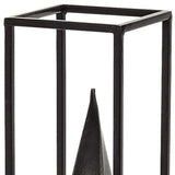 Petite Black Metal Framed Pyramid Decor Piece - Homeroots - Flyclothing LLC