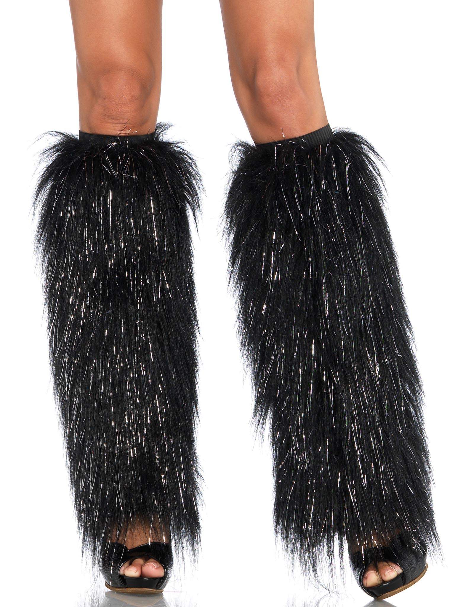 Kira Furry Leg Warmers